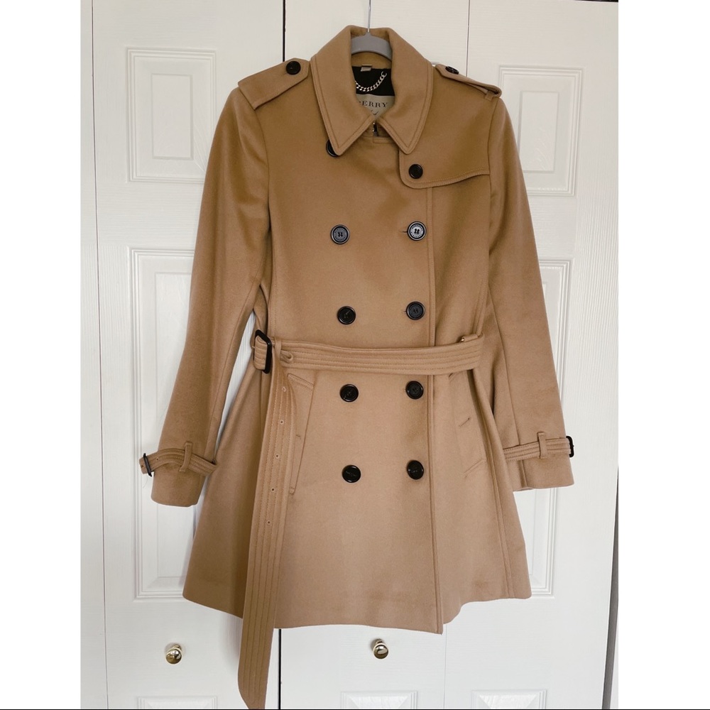 Burberry London Sandringham Wool & Cashmere Coat